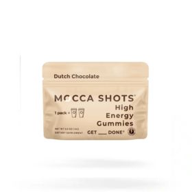 Mocca Shots Energy Gummies with Caffeine | 12-Pack (Option: Dutch Chocolate)