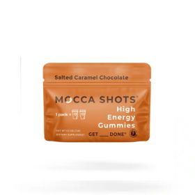 Mocca Shots Energy Gummies with Caffeine | 12-Pack (Option: Salted Caramel Chocolate)